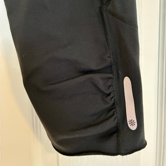 Athleta Skort Capri Leggings XL Black Pickleball Tennis Athletic Activewear - Picture 5 of 14